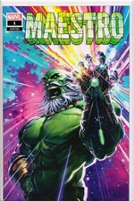 Cómic Maestro #1 (variante exclusiva de Clayton Crain) ~ Marvel Comics Hulk