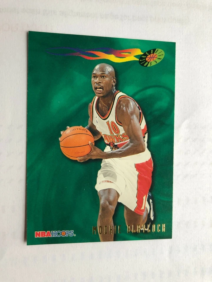 Nice 1996 MOOKIE BLAYLOCK SkyBox Basketball Card  # 388 Made in USA - Image 2 of 4