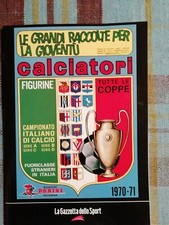 ALBUM CALCIATORI PANINI 1970-1971 LE GRANDI RACCOLTE PER LA GIOVENTÙ 