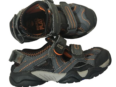 Stride Rite Made 2 Play Leather Sneaker M2P SONI Little BOYS Kid Size 9W J509