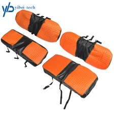 Golf Carts Vinyl Seat Covers Orange Front Rear For YAMAHA DRIVE/DRIVE 2 2007-UP
