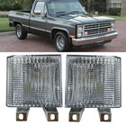 Clear Lens Turn Signal Parking Corner Lamp Light For 1983-1988 Chevy GMC Pickup
