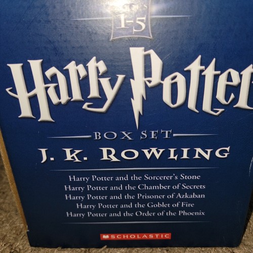 Harry Potter Paperback Set 1-6 by J. K. Rowling, Brand New, Original Version. - Picture 3 of 12