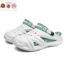 Men'S Leisure Clogs Summer Soft Thick Sole Non-Slip Beach Slippers Outdoor Sanda