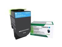 734646641876 Toner Lexmark 71B20C0 Cyan 71B20C0