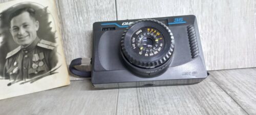 ⭐¡COMO NUEVO⭐ 1991! Cámara compacta Smena-35 rusa soviética URSS LOMOGRAPHY LOMO 35 mm 8 m - Imagen 4 de 12