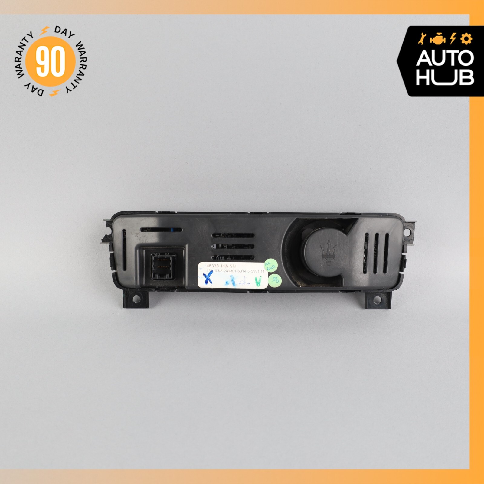 04-19 Maserati GranTurismo Grancabrio AC A/C Heater Climate Control Switch OEM