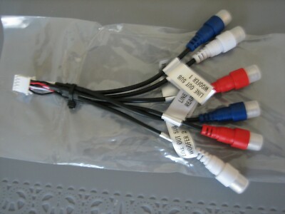 Jensen Original Pre-Amp/ Subwoofer RCA Cable 10 Pins for CAR1000, CAR8000