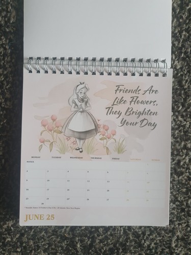 Disney 2025 Desk Calendar NEW - Picture 10 of 11