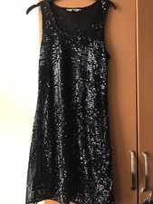 Ladies Dress Size 12 Red Herring Sequins  Perfect Great Dress.