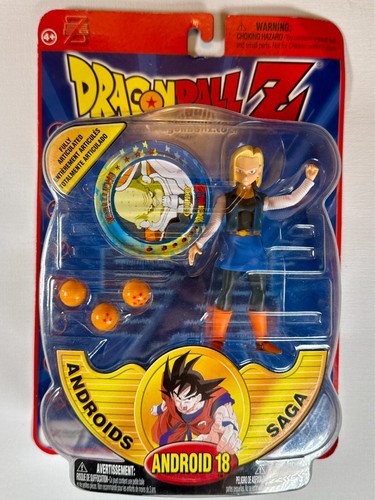 ANDROID 18 DRAGON BALL Z Androids Saga NEW IRWIN MIB **EXACT ITEM ** YR2000