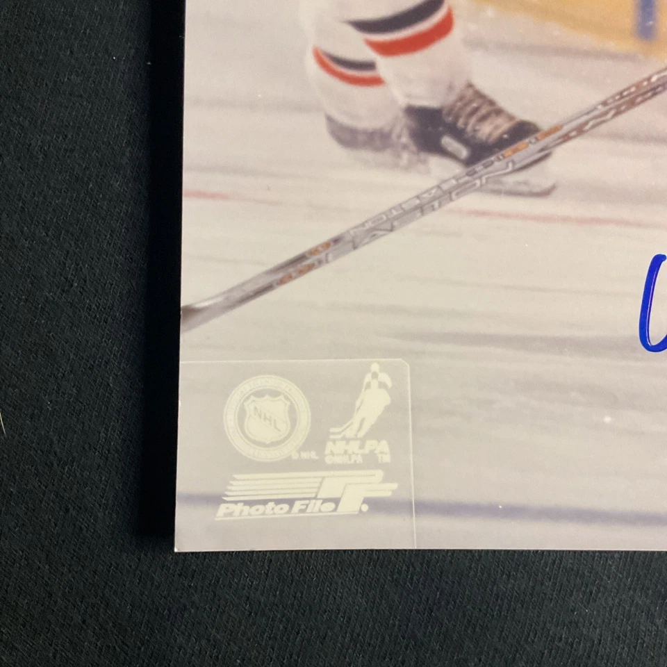 Mark Parrish autographed 8x10 Photo New York Islanders Image #2 - Image 3 of 4