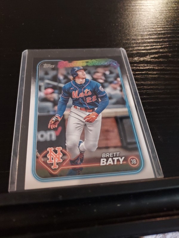 Brett Baty 2024 Topps #690 New York Mets MLB 