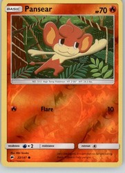 Pansear 22/147 Burning Shadows Reverse Holo