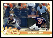 2020 Topps Opening Day Spring Has Sprung Yordan Alvarez Rookie Houston Astros