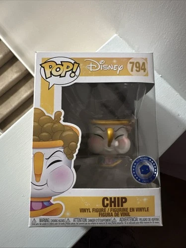 Funko Pop Disney: Chip - Beauty & The Beast #794 Pop In A Box Exclusive