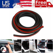 16ft Car Door Rubber Seal Strip Auto Window Edge Protector Soundproofing Sticker
