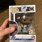Funko Pop! Vinyl: Barry Sanders - Best Buy (Exclusive) #166 Imperfect Box