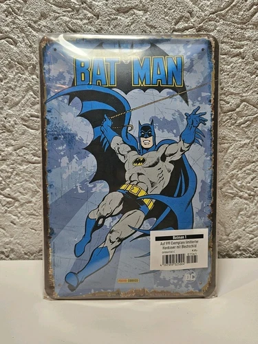 Batman Blechschild 17x26 LIMITIERT DC Comics Neu Sealed