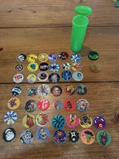 Vintage 90s POG and Slammer Lot - Huge Variety Retro Game Collection