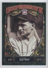 2013 Panini Cooperstown Collection Green Crystal Shard Lloyd Waner #26 HOF 0a1