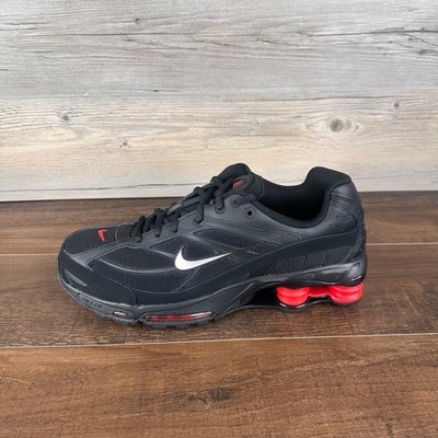 Nike Shox Ride 2 Bred Mens Size 12 Black Medium Ash University Red