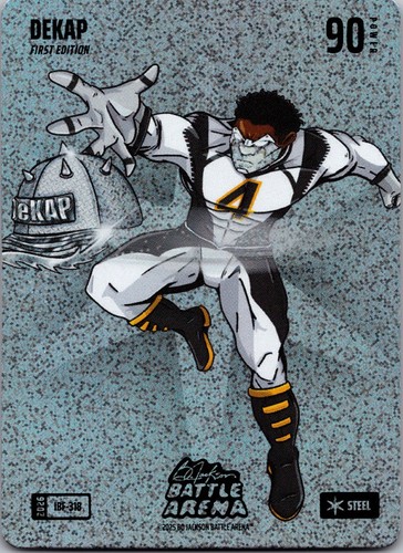 2026 Bo Jackson Battle Arena Dekap (DK Metcalf) Steel Icon Battlefoil IBF-318
