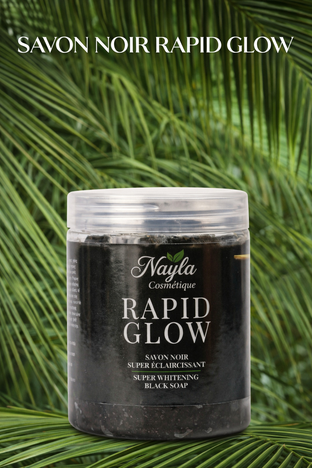 Savon Noir Rapid Eclat contre les taches pour unifier le teint de la peau