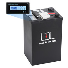 48v Lithium Li-ion Battery Pack 40Ah for 0-2000W Motor 50A BMS with 5A Charger