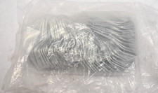 T Post Clips EZ Twist Preformed Galvanized Steel Tie Wire Fence Ties 100 Pack