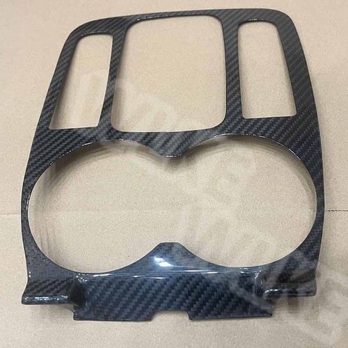 Dry Carbon Fiber Console Cup Holder Cover for Maserati GranTurismo GC GTS 08-17 - 第 3/5 張圖片
