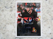 Ottawa Senators Cory Conacher Signed Autographed 2013-14 Score Rookie Card Mint. rookie card picture