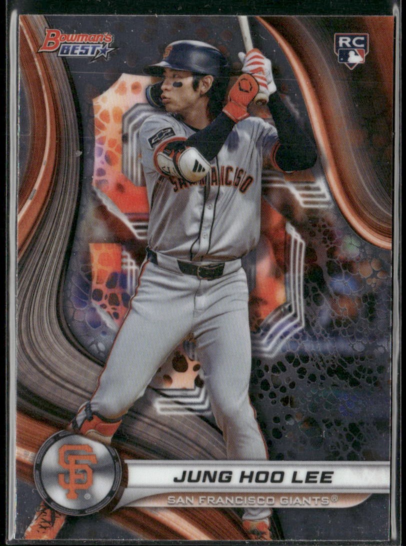 Jung Hoo Lee Rookie RC 2024 Bowman's Best #57 San Francisco Giants