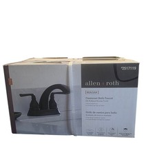 New Allen Roth Reagan Centerset Bath Faucet Oil Rubbed Bronze Finish - 2517119
