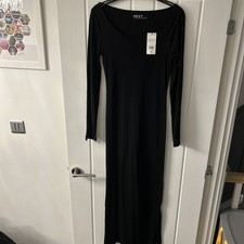 Next Small Long Black Dress