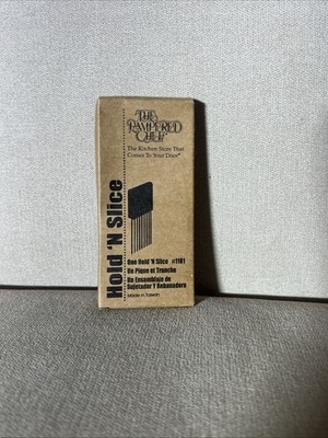 Pampered Chef Hold 'N Slice #1101 Kitchen Tool Made in Taiwan