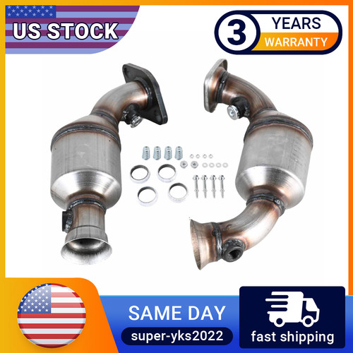 For 2002 2003 Jeep Liberty 3.7L V6 Catalytic Converters Front Left & Right EPA