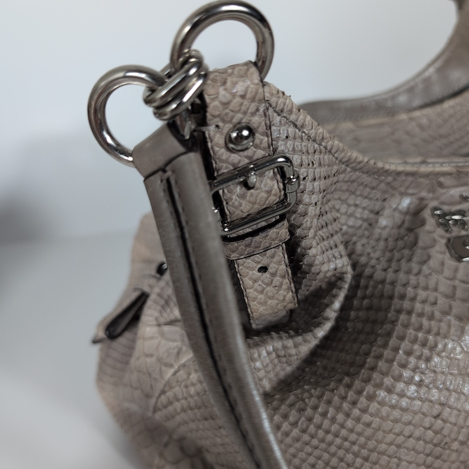 Coach Madison Limited Edition Python Embossed Lea… - image 9