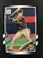 2021 Topps #398 Ha-Seong Kim Royal Blue San Diego Padres