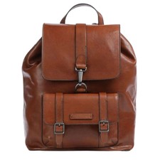 Zaino The Bridge Cesare Elegante Unisex Pelle Marrone