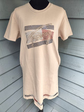 Tommy Hilfiger Womens XL Rhinestone Flag Logo T Shirt Dress Cotton Pockets