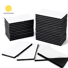 50 Pcs Double Sided Tape Heavy Duty Double Sided Sticky Pads Super-Sticky White