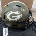 Brett Favre Packers STS Full Size Authentic Autographed Helmet. Beckett Coa
