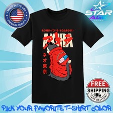 Tee Shirt T-Shirt Akira 1988 Cat Poster Unisex Anime Style