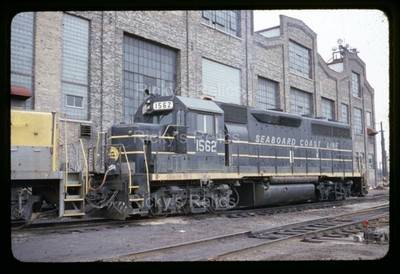 Original Dia SCL #1562 EMD GP40 Seaboard Coast Line Chicago IL 1977 BRC
