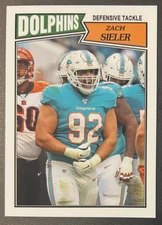 2023 #92 Zach Sieler Football Card - Ferris State