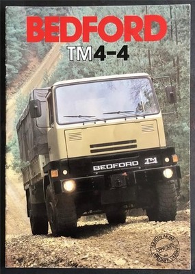 Bedford TM 4-4 Commercial Sales Brochure SEP 1981 #B/BX1948/9/81