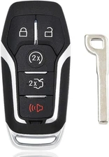 Keyless Entry Remote Smart Key Fob Shell Case Button Pad Cover for Multicolor 