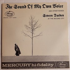 HEAR👂Severn Darden At The Second City The Sound Of My Own Voice Comedy LP NM