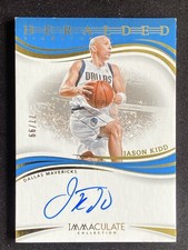 Jason Kidd 2023-24 Panini Immaculate Collection Heralded Signatures /99 #IHS-JKD